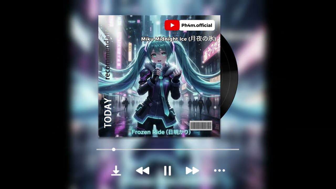 Miku Midnight Ice (月夜の氷) ❄️