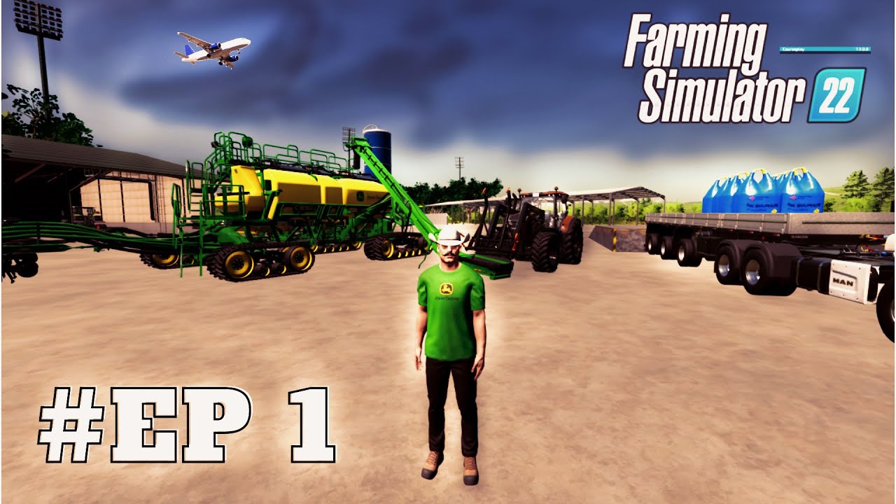 challenge on the farm only big machines #1 timelapse farming simulator 22