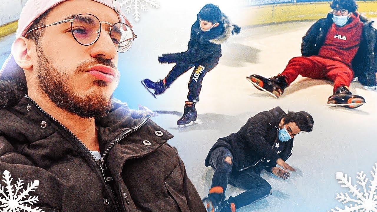 J'EMMENE MES PETIT FRERES A LA PATINOIRE.. C'EST UNE CATASTROPHE ! [ Entre frère épisode 2]