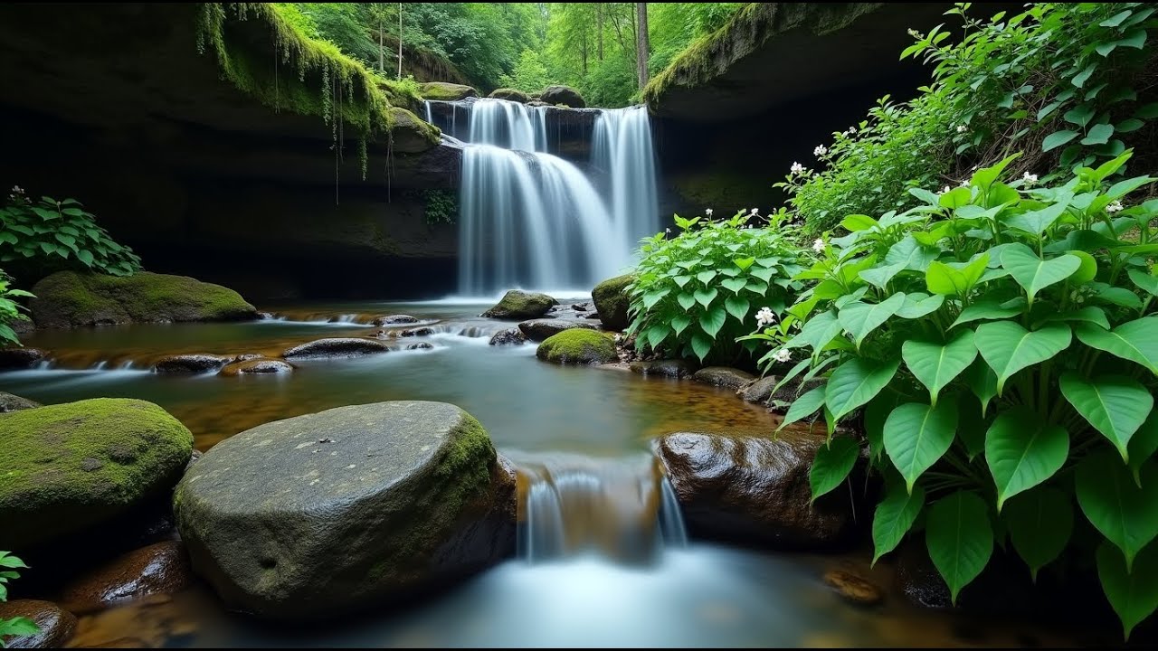 Crystal Clear River for Deep Relaxation