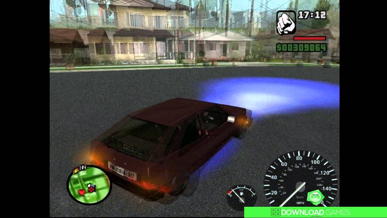Como Baixar Gta San Andreas Modificado - (com carros Brasileiros) 2014