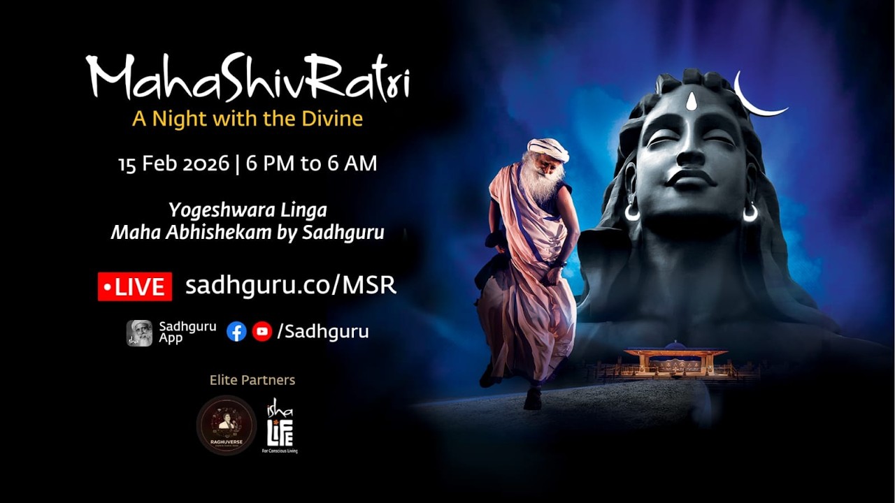MahaShivratri with SADHGURU -2026 at ISHA
