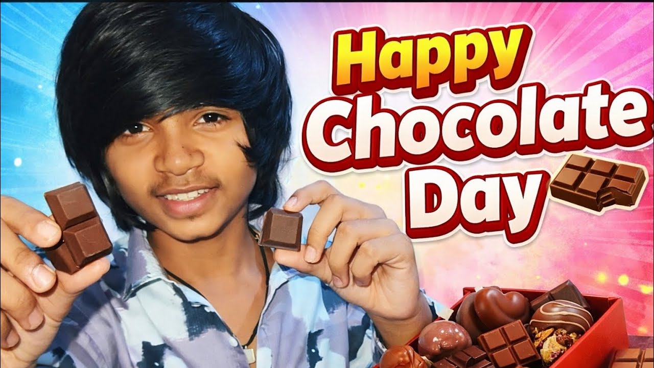 HAPPY CHOCOLATE DAY MITRO 🍫🍫🤩😇🩶
