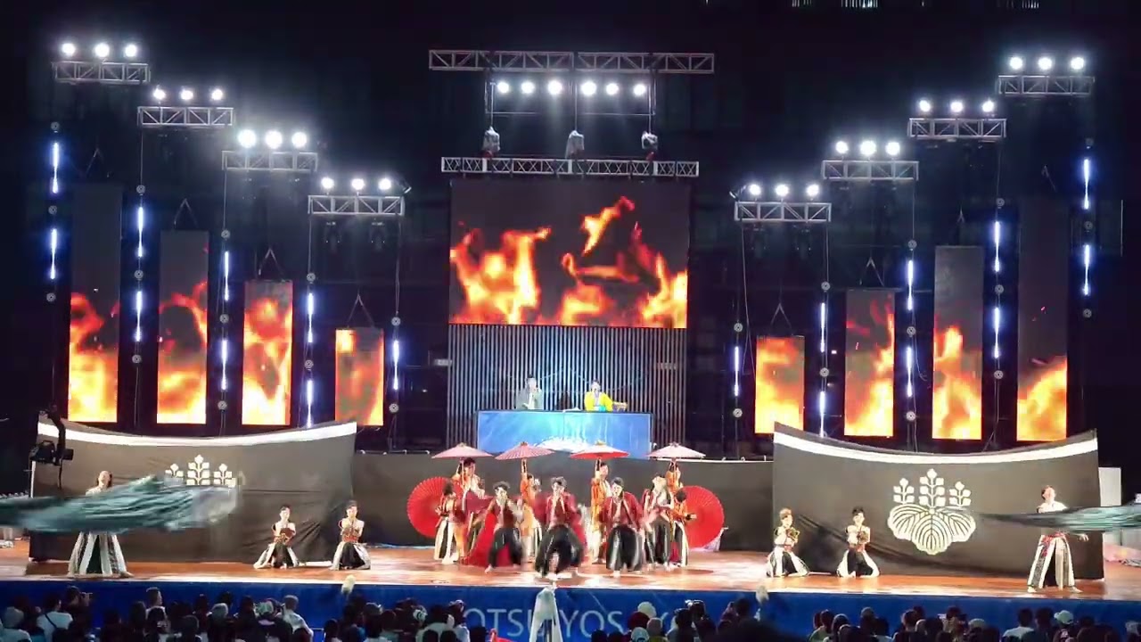 四季舞（彩）2025.10.12安濃津よさこい ファイナル演舞