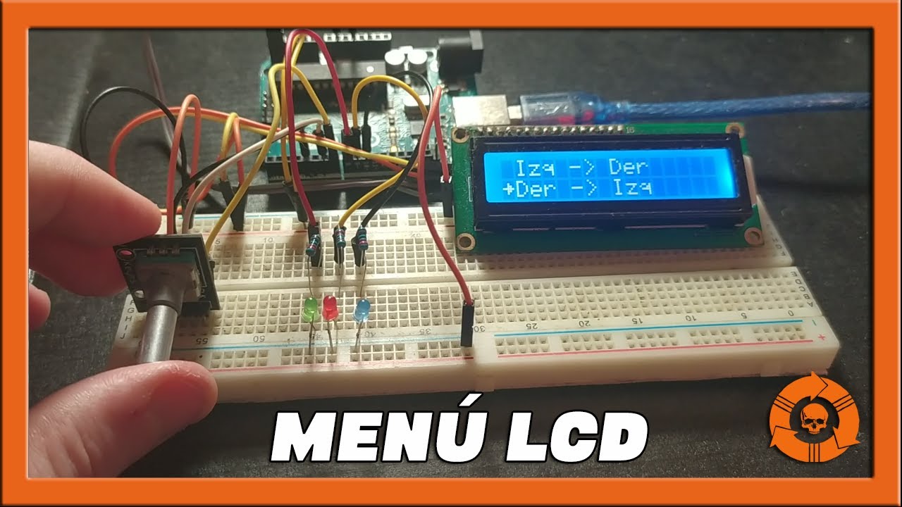 MENU LCD ARDUINO 📲 😉