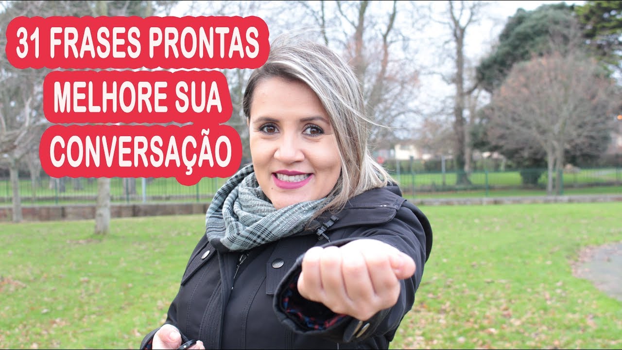 31 frases prontas para você sair falando INGLÊS | Elen Fernandes