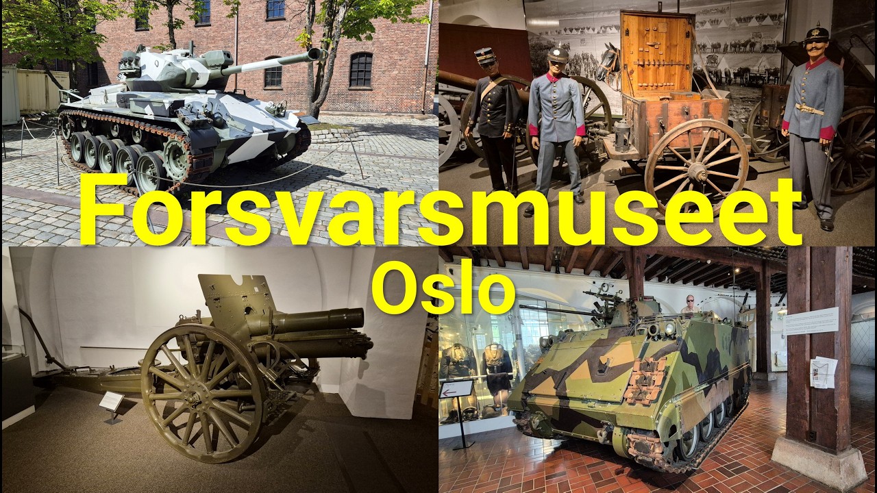 FORSVARSMUSEET - The Defence Museum in Oslo, Norway.