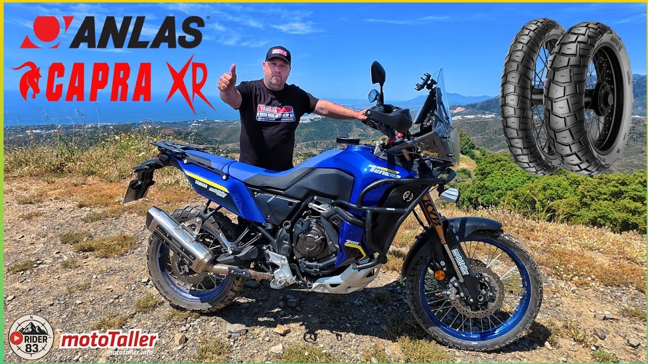 Neum&aacute;ticos Trail Mixtos ANLAS CAPRA XR con @mototaller