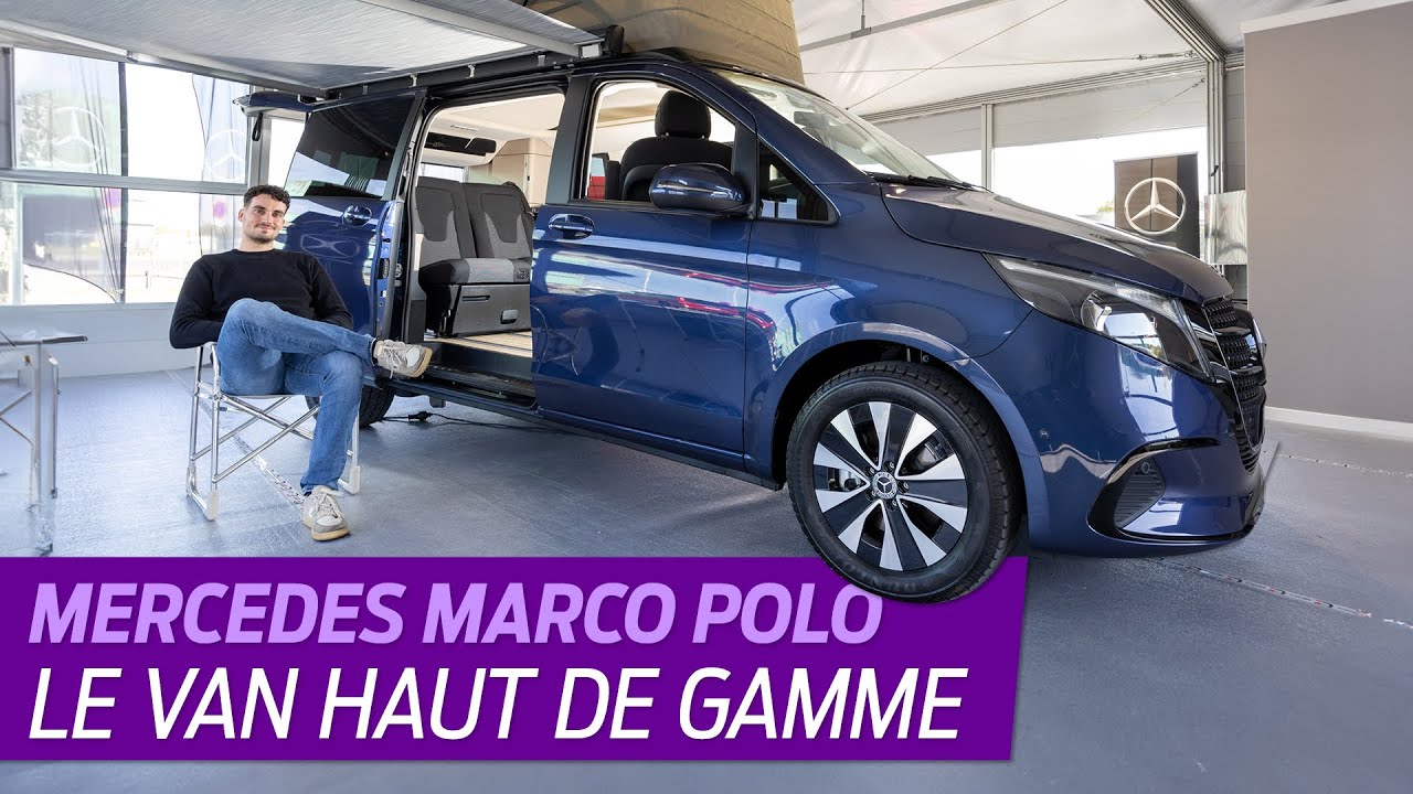 A bord du Mercedes Classe V MARCO POLO (2023)