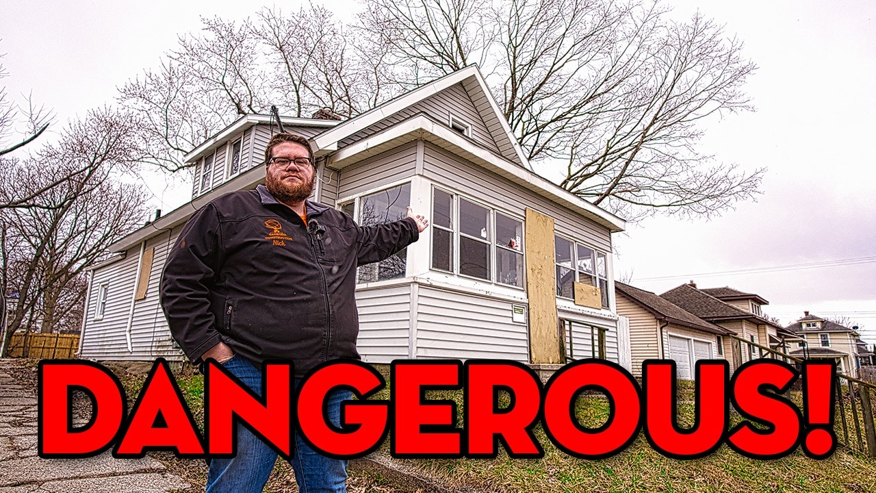 DESTROYED, CONDEMNED, UNSAFE To Enter. Let's Go Inside!