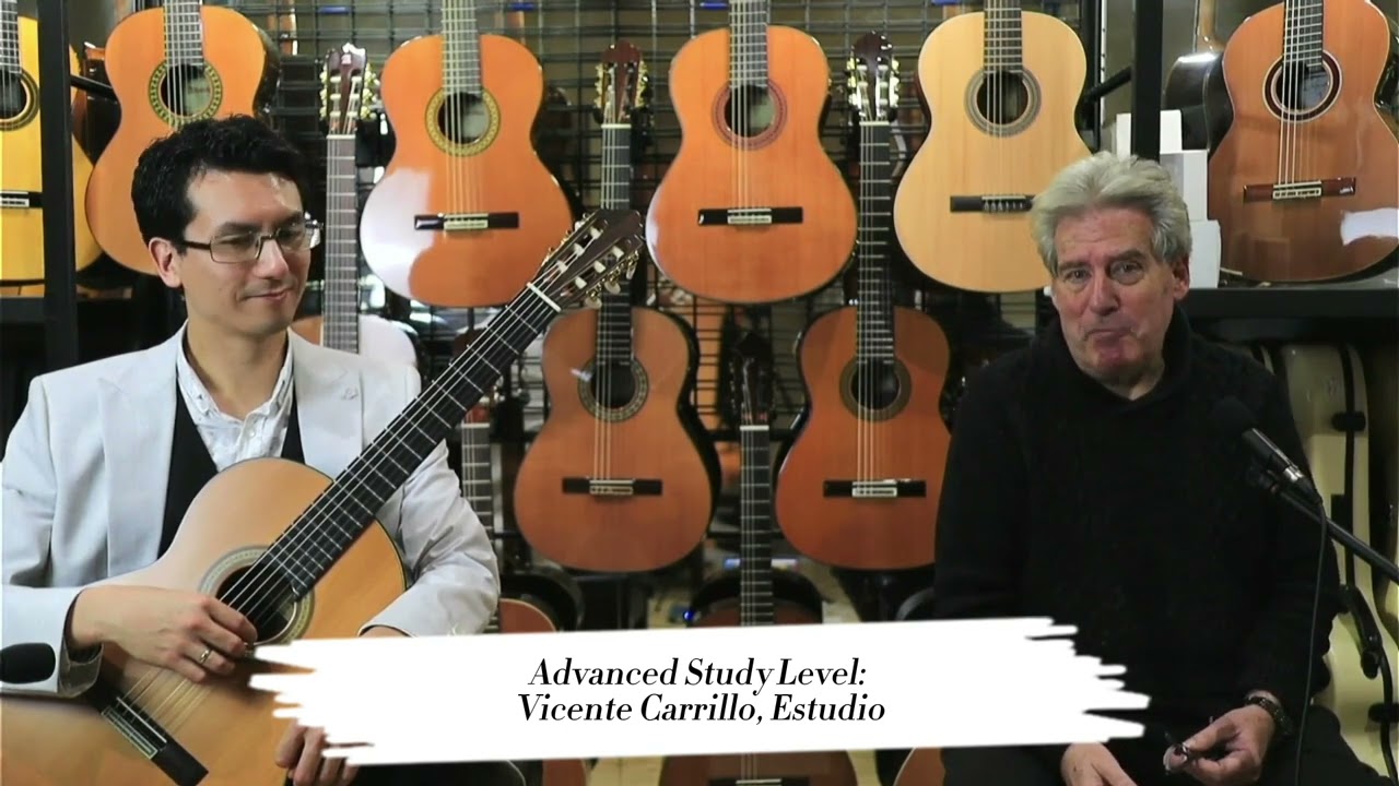 Vicente Carrillo - India Estudio: Advanced Study Guitars - Daniel Nistico Guitar Range Review