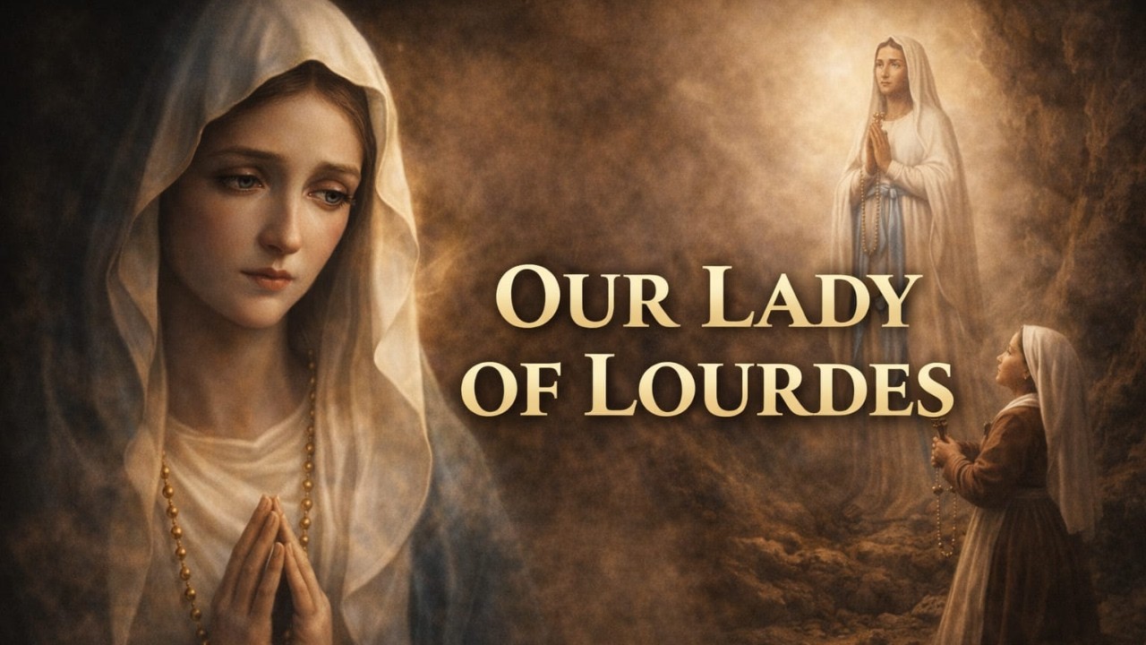 Our Lady of Lourdes — Fountain of Grace and Healing (Gregorian Chant)