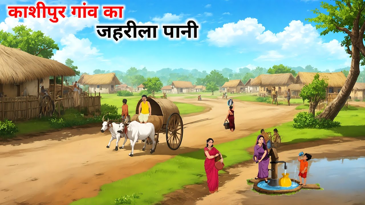 काशीपुर गांव की कहानी| Kashipur gaon ki kahani | garmi ka keher Hindi Kahaniya | @cartoonstorybook
