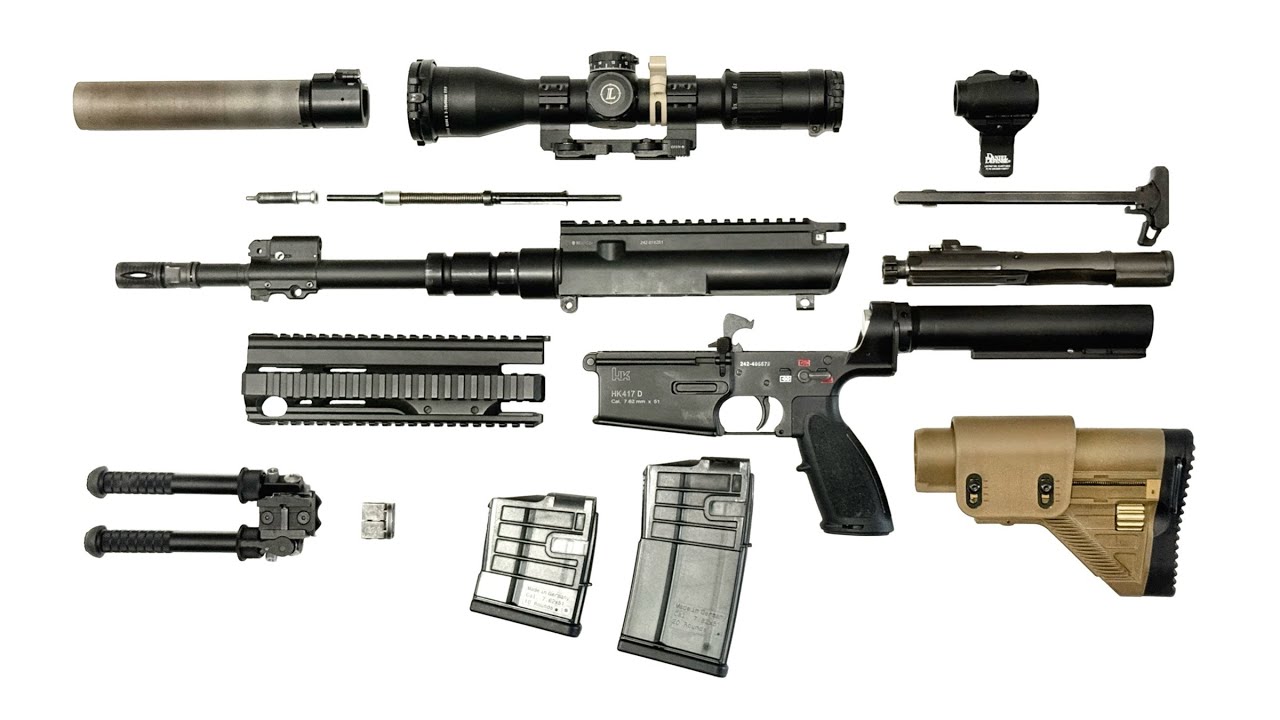 Сборка штурмовика HK417 (часть 4) Финал!