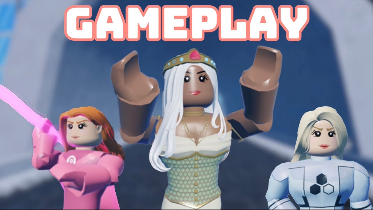 Random characters gameplay heroes online world roblox