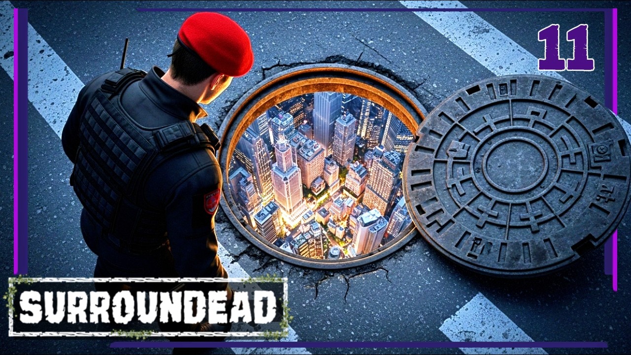 Encontramos una CIUDAD OCULTA en un APOCALIPSIS ZOMBIE - SurrounDead en Español