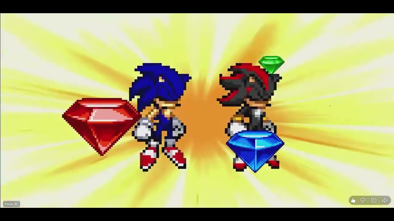 [sonic and shadow vs metalix-sonic and shadow video new!!!!!!?]