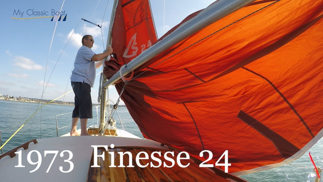 Моя классическая лодка. Finesse 24 1973
