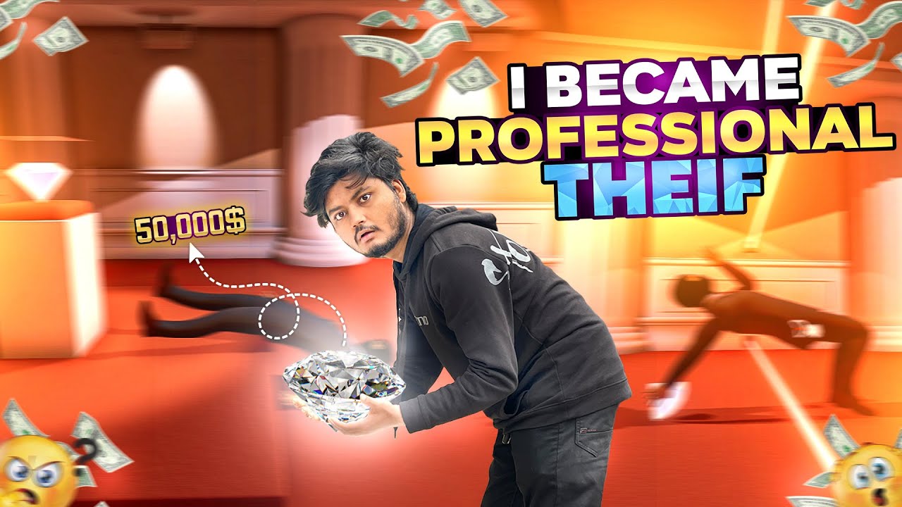 I became thief and stole 500000$ diamond | Funny Game | Dustu Brothers