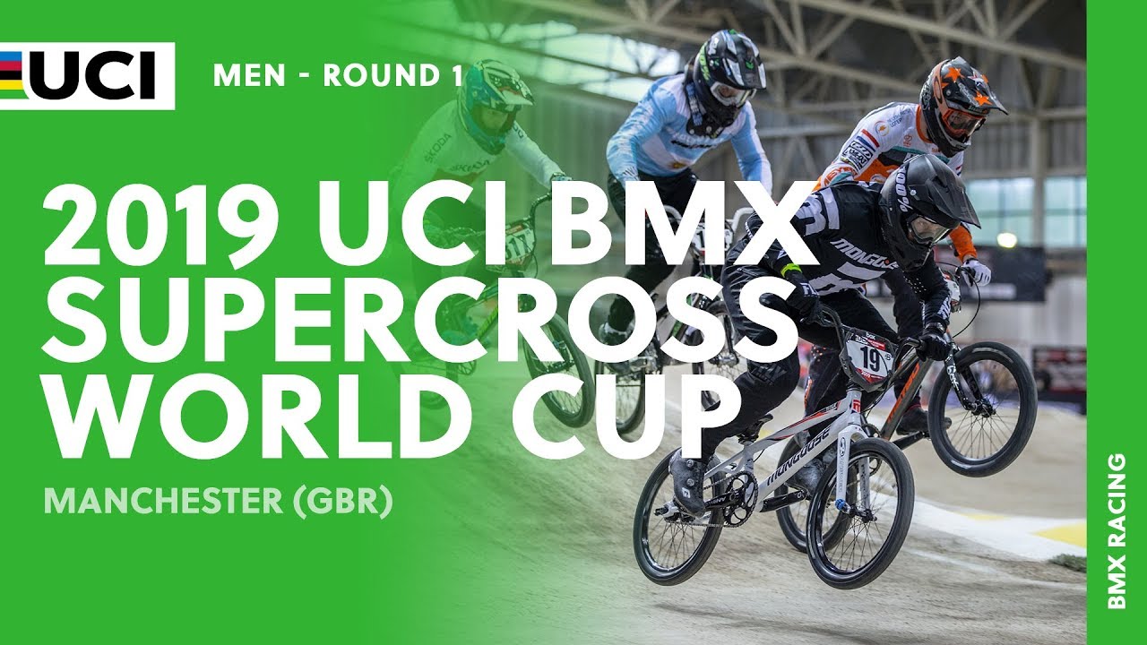 2019 UCI BMX SX World Cup - Manchester (GBR) / Men Round 1