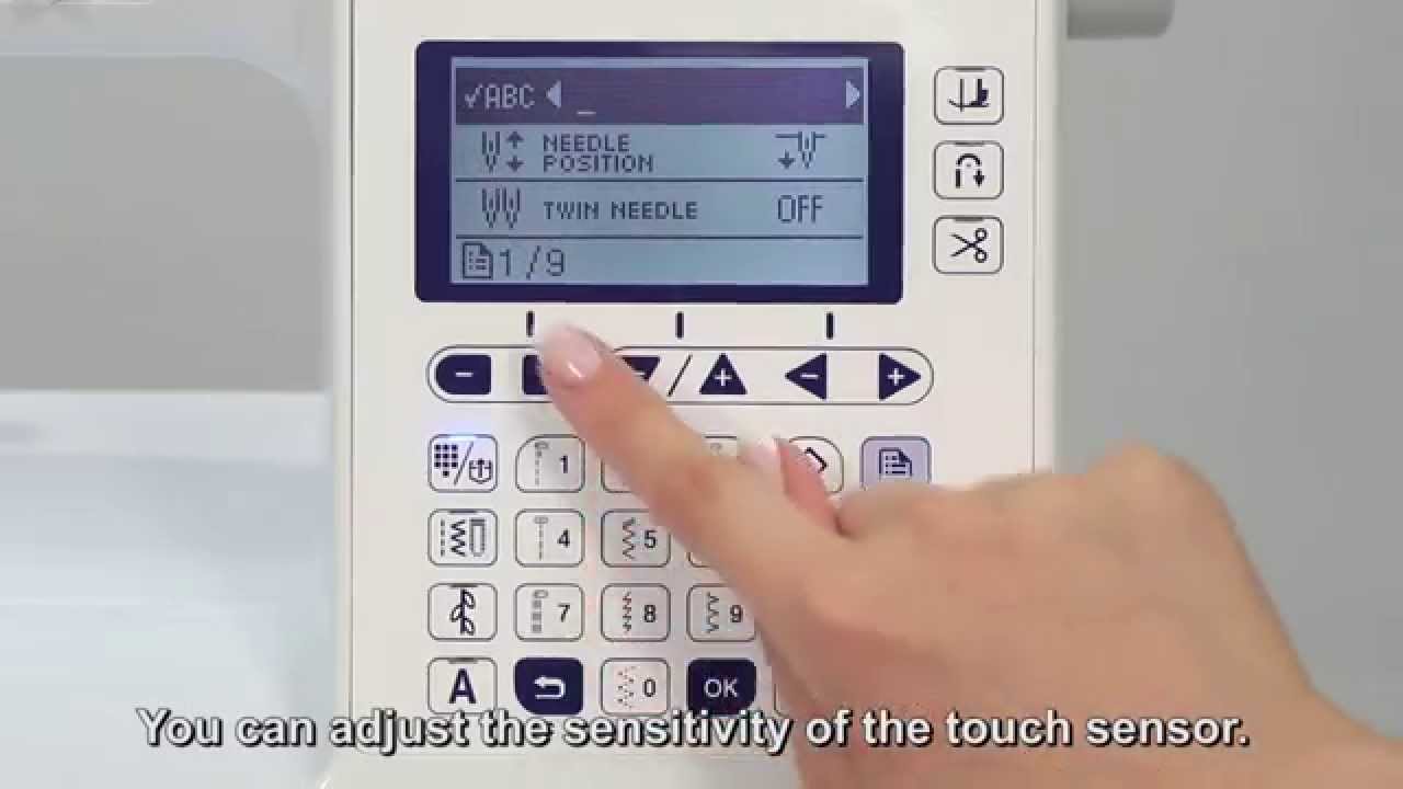 Innov-is NV1100, NV1300, NV1800Q Touch Sensor Control Panel
