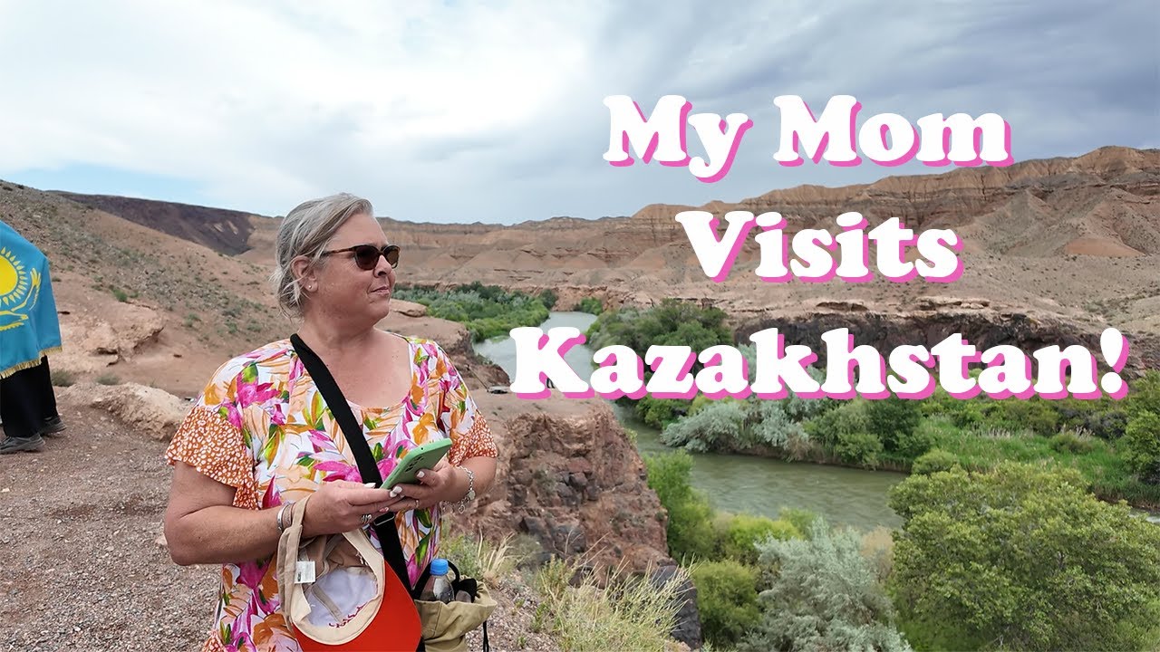 Моя американская мама посещает Казахстан!