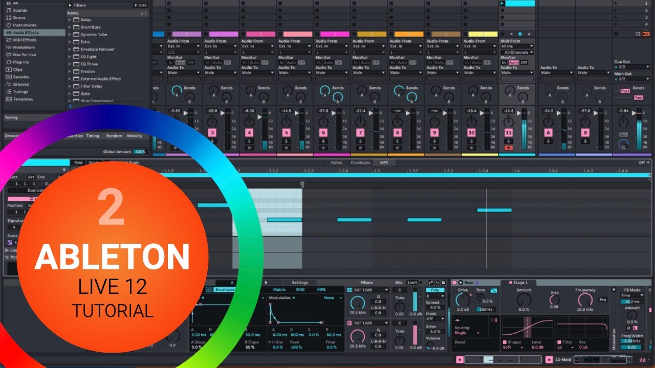 Ableton Live #2 Audio Tracks