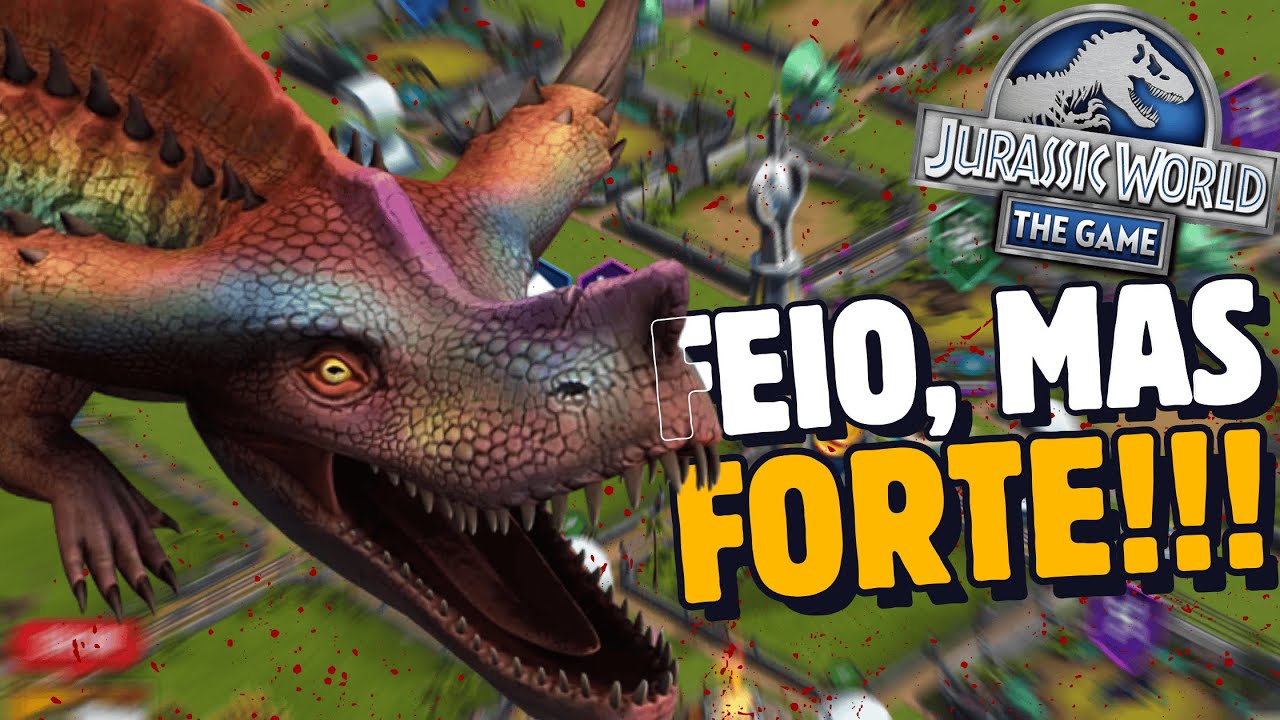 CRIEI O NOSSO ANFÍBIO MAIS FORTE E DETRUI NO PVP . Jurassic World