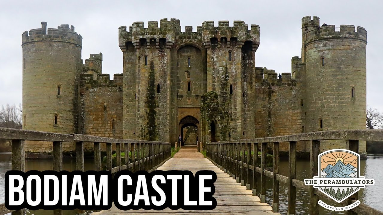 Exploring a Wonderful Castle in Sussex - Bodiam Castle Walking Tour
