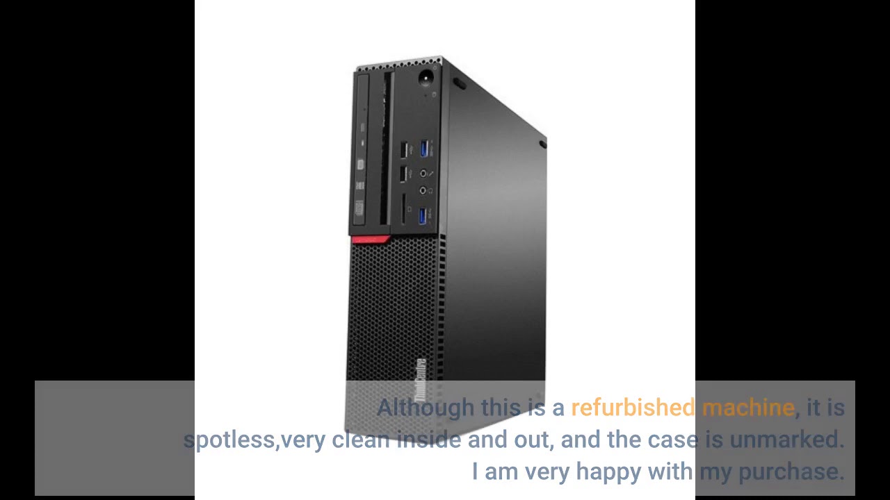Lenovo ThinkCentre M92p SFF Quad Core i5 3470 8GB 250GB DVD WiFi Windows 10 Professional 64Bit
