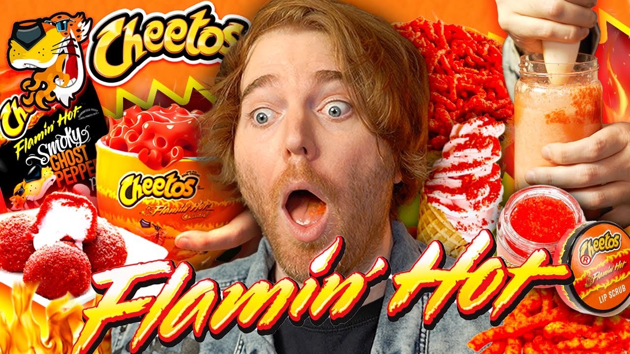 Tasting Every Flaming Hot Cheeto Product Ever!
