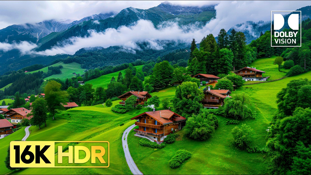 BEST Dolby Vision HDR 16K 120 fps (8K / 4K Video TV TEST)