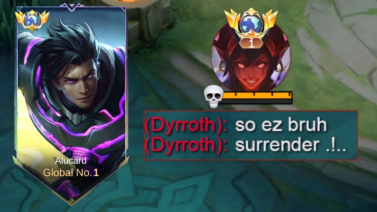 GOODBYE GLOBAL DYRROTH💀 REASON WHY NEVER UNDERESTIMATE THE KING OF LIFESTEAL ALUCARD!!