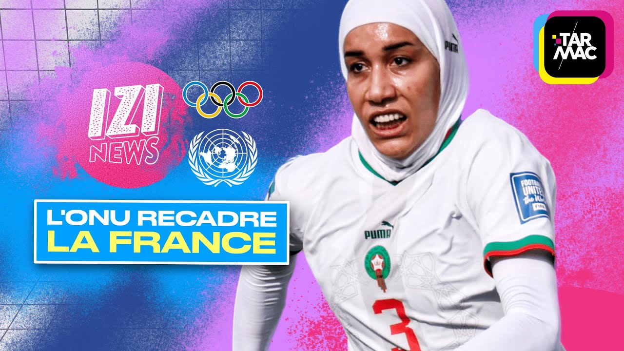 La France interdit le voile à ses athlètes aux JO pour défendre la laïcité • IZI NEWS