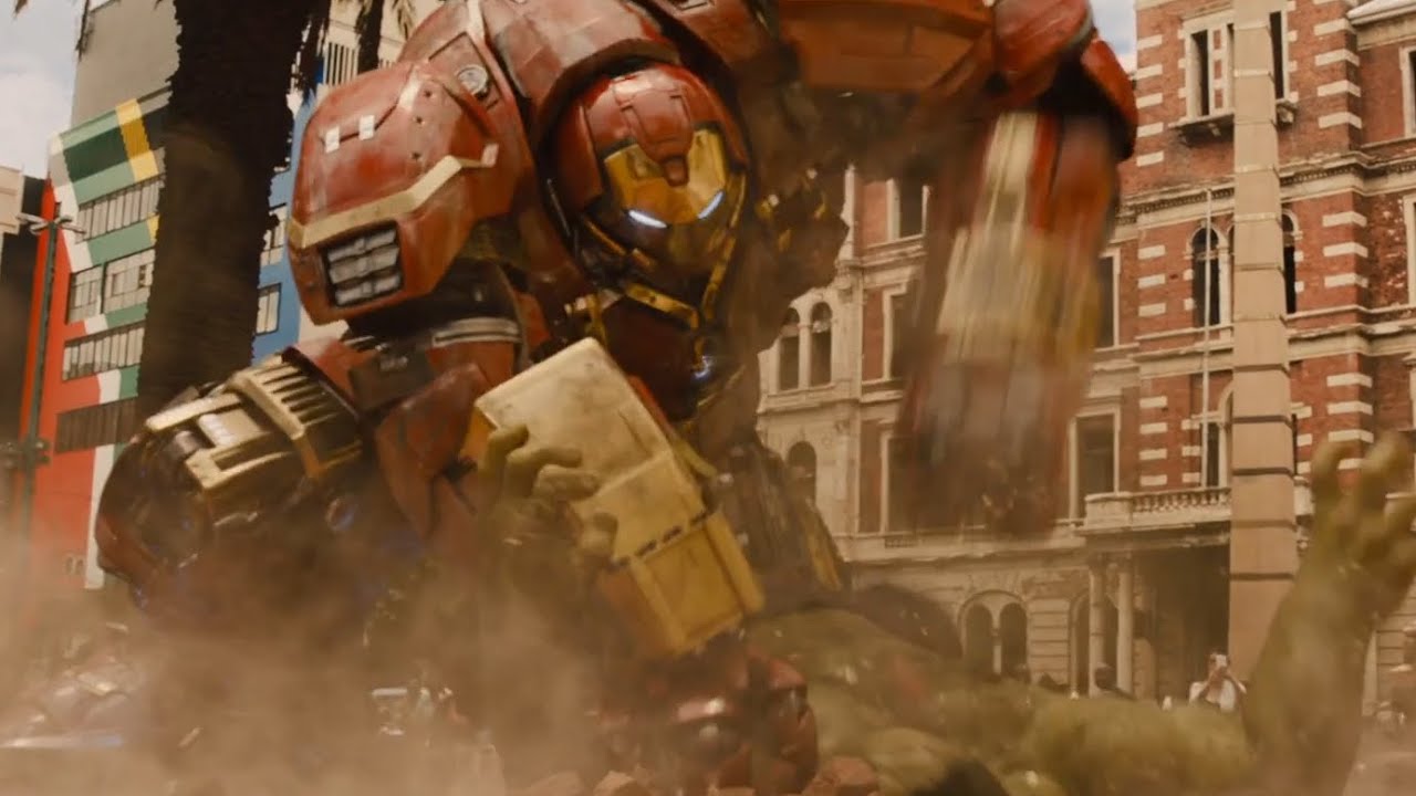 Hulk vs Hulkbuster | Avengers Czas Ultrona (2015)