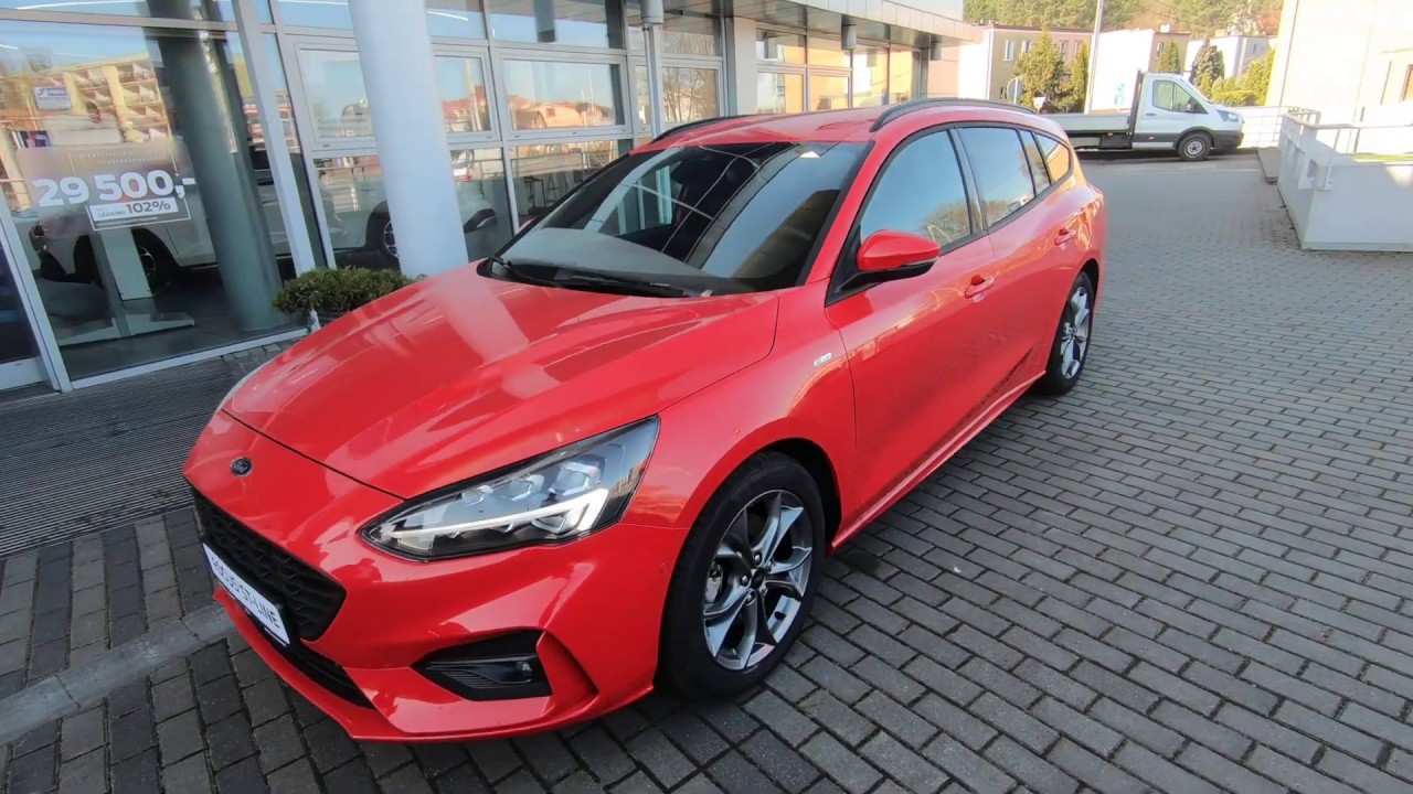 Ford Focus ST-Line Kombi 1.0 EcoBoost 125 KM Race Red - FordStore Euro-Car Gdynia