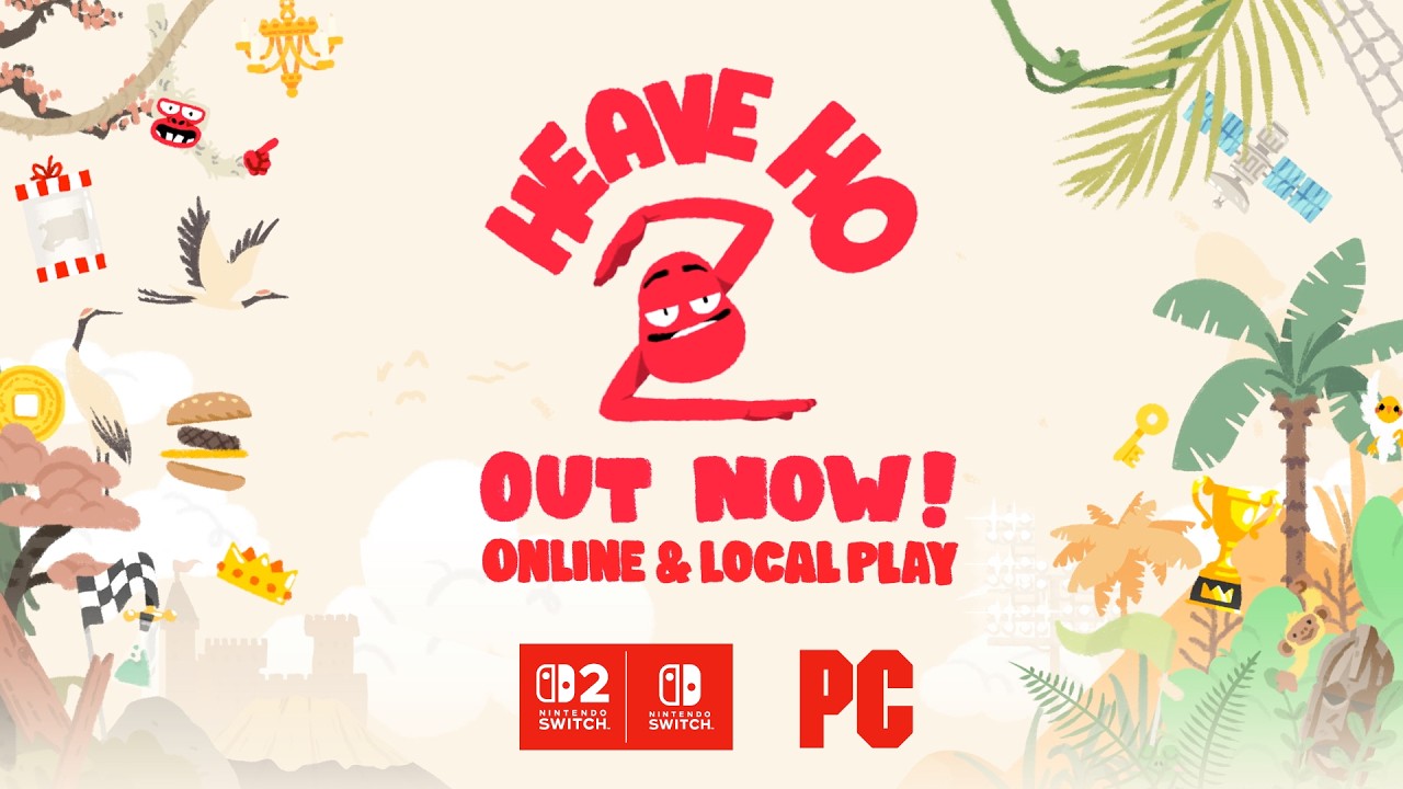 MULTIPLAYER CHAOS | Online Party Game Heave Ho 2 Out Now