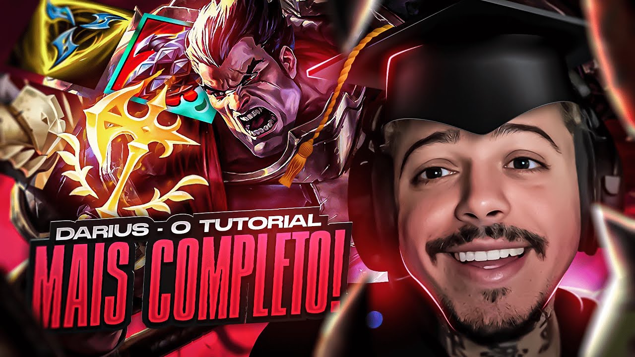DARIUS WILD RIFT - TUTORIAL MAIS COMPLETO DE DARIUS!