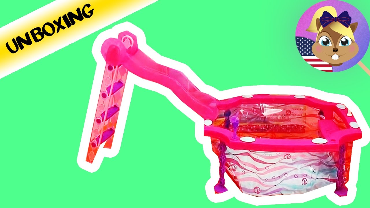 Barbie Glam Pool Fab Life - Mattel Barbie Swimming Pool Unboxing & Setup