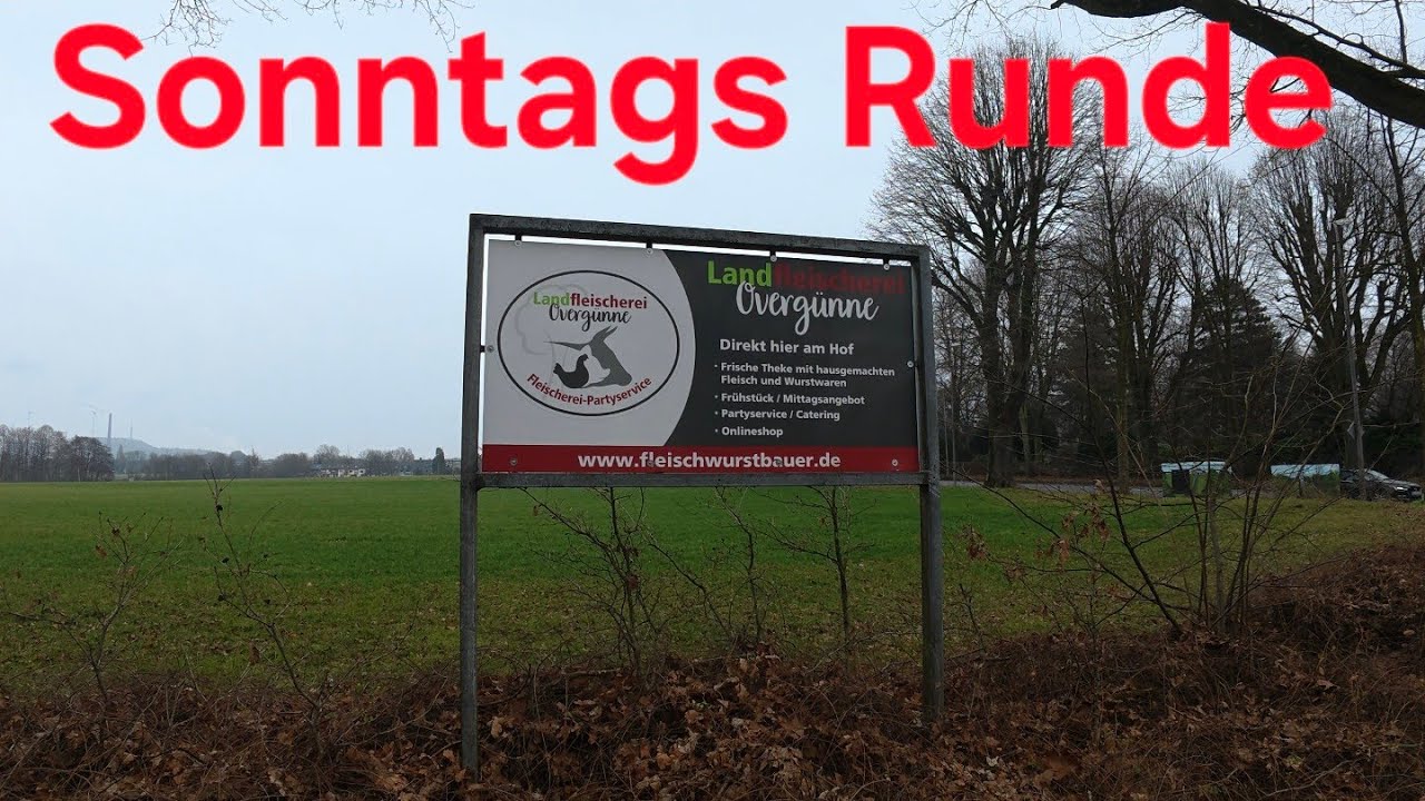 Kurze Sonntags Runde. 