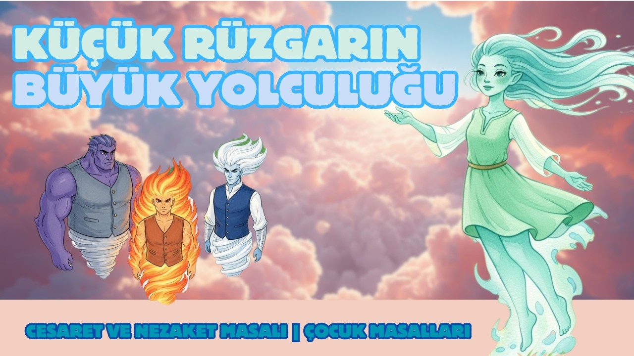 Küçük Rüzgarın Büyük Yolculuğu | Uyku Öncesi Masal | Çocuklar İçin Eğitici Hikaye