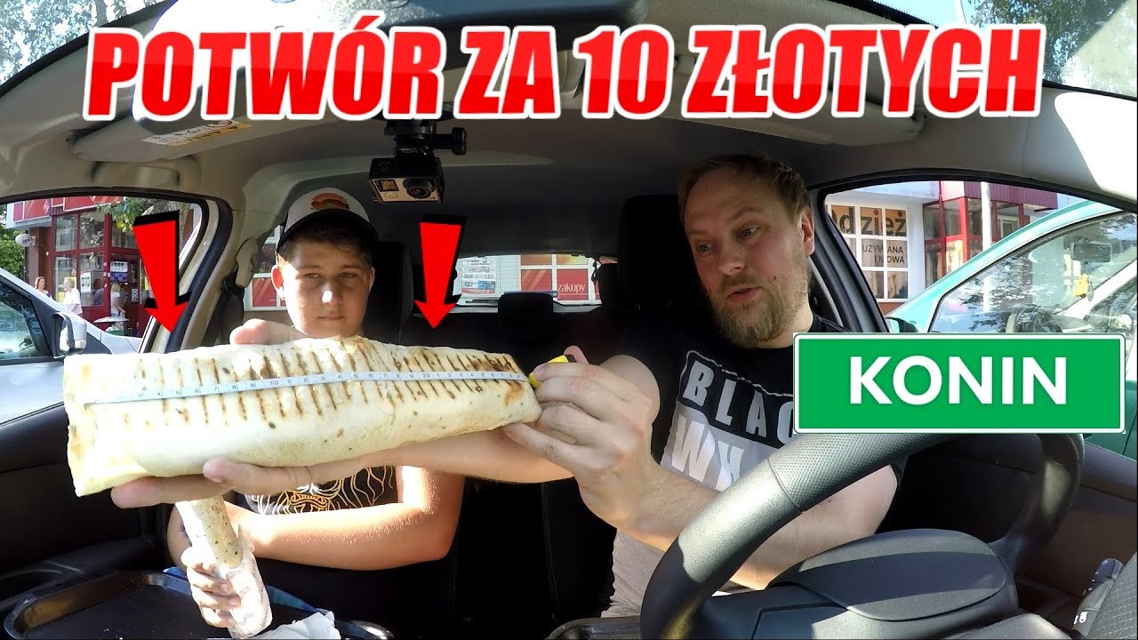 TEST NAJLEPSZY KEBAB W KONINIE ZA 10 ZŁ - JAK SMAKUJE? TITU KEBAB