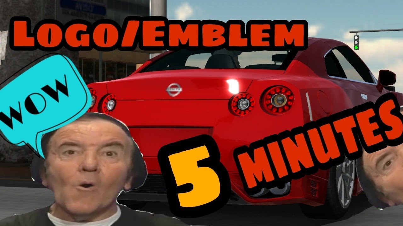 HOW TO MAKE REALISTIC NISSAN EMBLEM/LOGO IN CAR PARKING MULTIPLAYER(CPM)