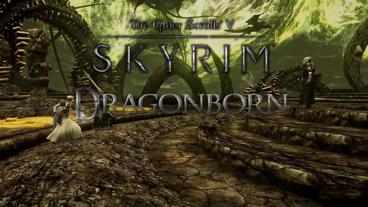 Skyrim Opening 3: Dragonborn [Gazelle Twin - I Am Shell I Am Bone]