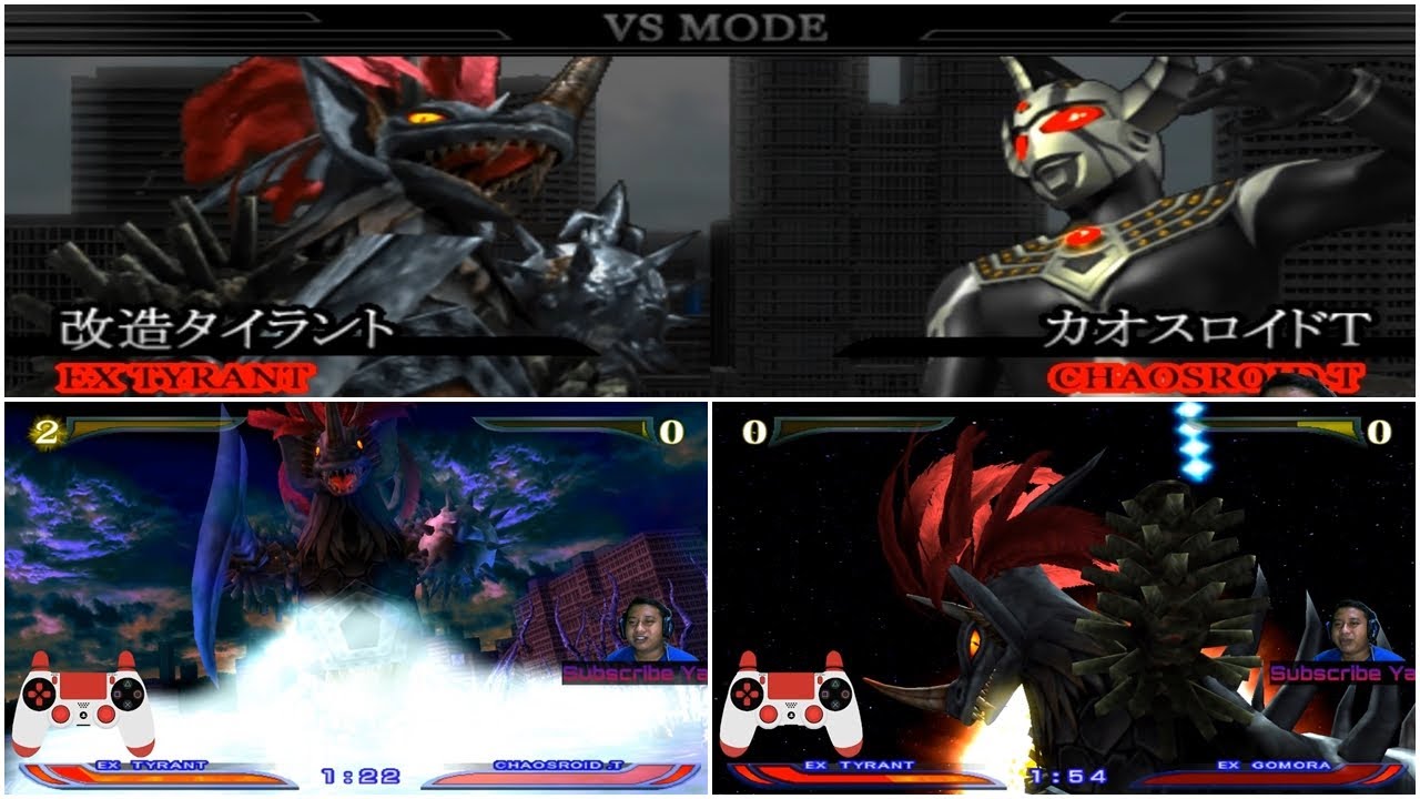 Ultraman Fighting Evolution Rebirth - Ex Tyrant Versus Mode