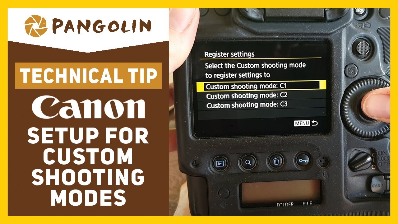 Canon Custom Shooting Modes