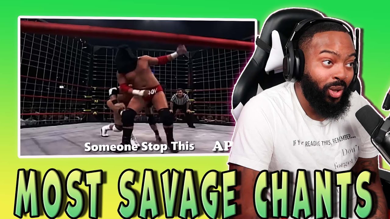 Most Savage Chants in Wrestling History Outside WWE Part 2 (Reaction)