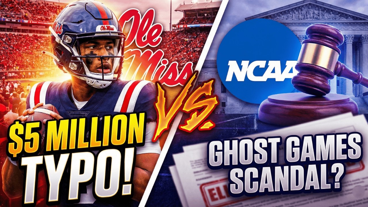 NCAA Caught LYING! The $5M Typo Ruining This QB's Career #football #collegefootball #olemiss #sec