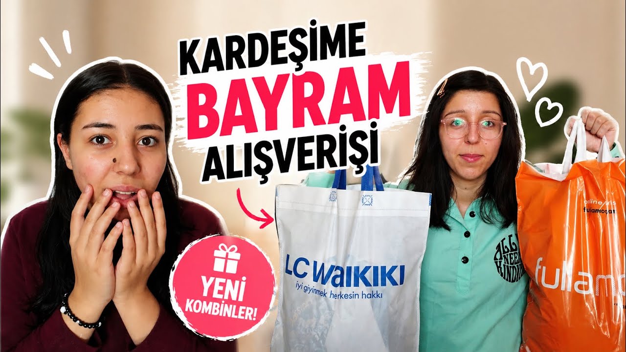 KARDEŞİME YENİ KIYAFETLER ALDIM (ÇOK ŞAŞIRDI) @sinemgull