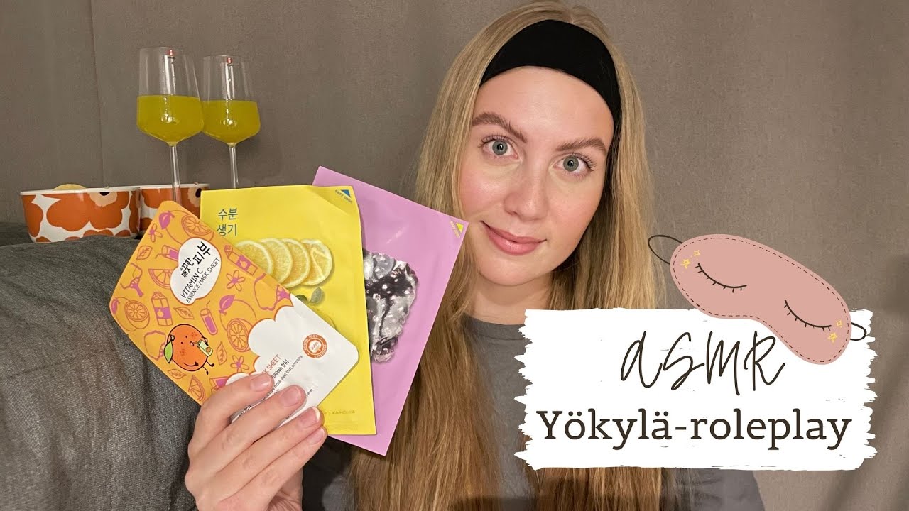 ✨ASMR SUOMI✨ Yökylä-roleplay: höpöttelyä, herkuttelua & hemmottelua💕 (whispering & triggers)